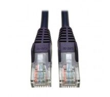 Tripp Lite Cat5e 350 MHz Snagless Molded UTP Patch Cable (RJ45 M/M), Purple, 0.91 m