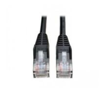 Tripp Lite Cat5e 350MHz Snagless Molded Patch Cable (RJ45 M/M) - Black, 5-ft.