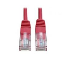 Tripp Lite Cat5e 350MHz Molded Patch Cable (RJ45 M/M) - Red, 3.05