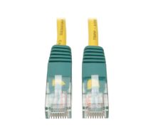 Tripp Lite Cat5e 350MHz Molded Cross-over Patch Cable (RJ45 M/M) - Yellow, 3.05 m