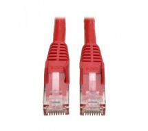 Tripp Lite Cat6 Gigabit Snagless Molded Patch Cable (RJ45 M/M) - Red, 3-ft.