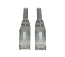 Tripp Lite Cat6 Gigabit Snagless Molded Patch Cable (RJ45 M/M) - Grey, 3.05 m