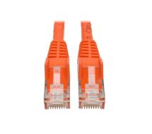 Tripp Lite Cat6 Gigabit Snagless Molded UTP Patch Cable (RJ45 M/M) - Orange, 7.62 m (25-ft.)