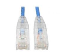 Tripp Lite Cat6 UTP Patch Cable (RJ45) - M/M, Gigabit, Snagless, Molded, Slim, Blue, 3.05 m