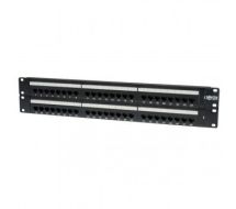 Tripp Lite 48-Port 2U Rack-Mount Cat6/Cat5 110 Patch Panel, 568B, RJ45 Ethernet