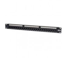 Tripp Lite 24-Port 1U Rack-Mount Cat6/Cat5 Feedthrough Patch Panel, RJ45 Ethernet