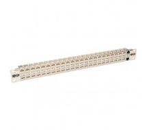 Tripp Lite 48-Port 1U Rack-Mount STP Shielded Cat6a Feedthrough Patch Panel, RJ45 Ethernet