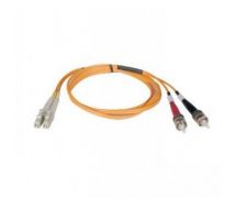 Tripp Lite Duplex Multimode 62.5/125 Fiber Patch Cable (LC/ST), 2M