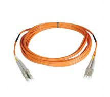 Tripp Lite Duplex Multimode 62.5/125 Fiber Patch Cable (LC/LC), 15M