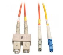 Tripp Lite LC - SC, m-m, 2m fibre optic cable Orange,Grey,Yellow