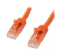 StarTech Cat6 Patch Cable with Snagless RJ45 Connectors - 10 m, Orange