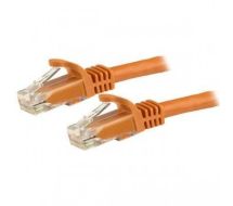 StarTech 1.5 m CAT6 Patch Cable - 100% Copper Wire - Snagless Connector - Orange