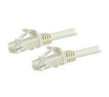 StarTech 15m White Gigabit Snagless RJ45 UTP Cat6 Patch Cable - 15 m Patch Cord