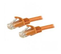 StarTech Cat6 Patch Cable with Snagless RJ45 Connectors - 3m, Orange