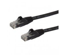 StarTech 0.5m Black Gigabit Snagless RJ45 UTP Cat6 Patch Cable - 0.5m Patch Cord