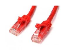 StarTech 5m Red Gigabit Snagless RJ45 UTP Cat6 Patch Cable - 5 m Patch Cord