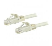 StarTech 7.5 m CAT6 Patch Cable - 100% Copper Wire - Snagless Connector - White