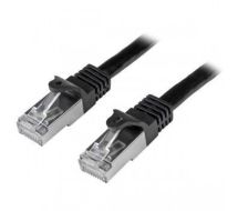 StarTech N6SPAT3MBK networking cable 3 m Cat6 SF/UTP (S-FTP) Black