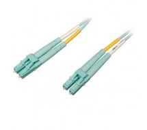 Tripp Lite 10Gb/100Gb Duplex Multimode 50/125 OM4 LSZH Fiber Patch Cable (LC/LC) - Aqua, 3M