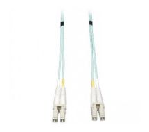 Tripp Lite 10Gb Duplex Multimode 50/125 OM3 LSZH Fiber Patch Cable, (LC/LC) - Aqua, 10M