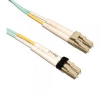 Tripp Lite 10Gb Duplex Multimode 50/125 OM3 LSZH Fiber Patch Cable (Mini-LC / LC) - Aqua, 1M