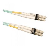 Tripp Lite 10Gb Duplex Multimode 50/125 OM3 LSZH Fiber Patch Cable (Mini-LC / Mini-LC) - Aqua, 2M