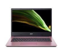 Acer Aspire 1 A114-33 Intel Pentium Silver N6000 4GB 64GB eMMC 14 Inch FHD Windows 10 S Laptop - Pink 