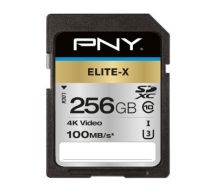 PNY Elite-X memory card 256 GB SDXC Class 10 UHS-I