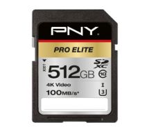 PNY PRO Elite memory card 512 GB SDXC Class 10 UHS-I