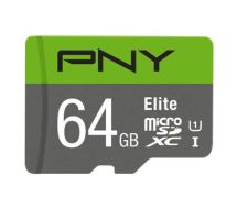 PNY Elite memory card 64 GB MicroSDXC Class 10