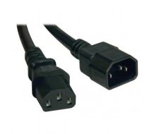 Tripp Lite Standard Computer Power Extension Cord Lead Cable, 10A, 18AWG (IEC-320-C14 to IEC-320-C13) 0.61 m (2-ft.)