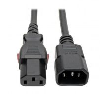 Tripp Lite C14 Male to C13 Female Power Cable, C13 to C14 PDU-Style, Locking C13 Connector, 10A, 18 AWG, 1.22 m