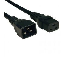 Tripp Lite Heavy-Duty Power Extension Cord, 20A, 12AWG (IEC-320-C19 to IEC-320-C20), 6-ft.