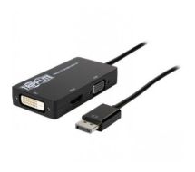 Tripp Lite DisplayPort 1.2 to VGA / DVI / HDMI All-in-One Converter Adapter, 4K x 2K HDMI