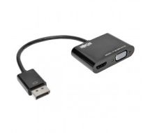 Tripp Lite DisplayPort 1.2 to VGA/HDMI All-in-One Converter Adapter, 4K x 2K HDMI 24/30Hz