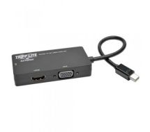 Tripp Lite Keyspan Mini DisplayPort 1.2 to VGA / DVI / HDMI All-in-One Converter Adapter, 4K x 2K HDMI