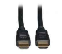 Tripp Lite High Speed HDMI Cable with Ethernet, Digital Video with Audio (M/M), 0.91 m (3-ft.)