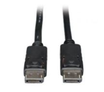 Tripp Lite DisplayPort Digital Video and Audio Cable with Latches (M/M) 7.62 m (25-ft.)