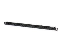 StarTech 24 Port 0.5U Cat5e Patch Panel - RJ45 Ethernet Rackmount Cat 5e 110 Patch Panel