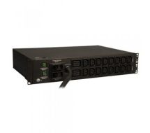 Tripp Lite 7.4kW Single-Phase Metered PDU, 230V Outlets (2-C19, 16-C13), IEC-309 230V 32A Blue, 3.66 m Cord, 2U Rack-Mount