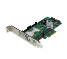 StarTech 2-Port PCI Express 2.0 SATA III 6Gbps RAID Controller Card with 2 mSATA Slots and HyperDuo SSD Tiering