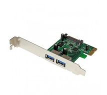 StarTech 2 Port PCI Express (PCIe) SuperSpeed USB 3.0 Card Adapter with UASP - SATA Power