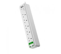 APC SurgeArrest surge protector 5 AC outlet(s) 230 V 1.83 m White