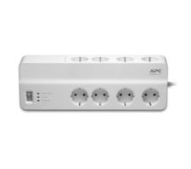 APC SurgeArrest Essential surge protector 8 AC outlet(s) 230 V 2 m White