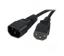 StarTech 1m Standard Computer Power Cord Extension - C14 to C13