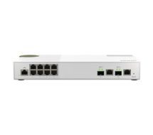 QNAP QSW-M2108R-2C network switch Managed L2 Gigabit Ethernet (10/100/1000) Power over Ethernet (PoE) White