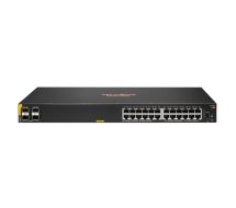 Hewlett Packard Enterprise R8N87A Aruba 6000 24G PoE 4SFP 370W Managed L3 Gigabit Power over Ethernet (PoE)