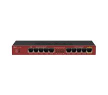 Mikrotik RB2011IL-IN network switch Gigabit Ethernet (10/100/1000) Red Power over Ethernet (PoE)