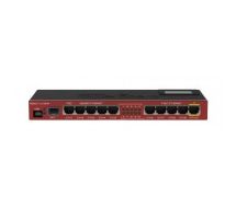 Mikrotik RB2011UIAS-IN network switch Gigabit Ethernet (10/100/1000) Red Power over Ethernet (PoE)