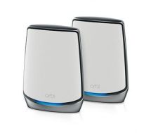 Netgear Orbi AX6000 wireless router Tri-band (2.4 GHz / 5 GHz / 5 GHz) Gigabit Ethernet White